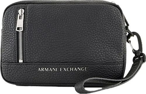 Armani Exchange Schwarze Umhängetasche für Männer - Reisetaschen von Armani Exchange, ideal für den Alltag mit trendigem Sportbekleidungsdesign und aus 100% Polyester für angenehmen Tragekomfort.