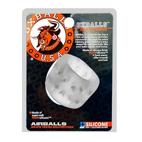 Oxballs Airballs Air-Lite Ballstretcher Clear Ice