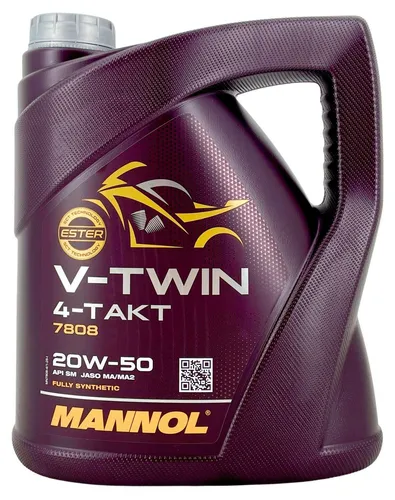 Mannol V-Twin 4-Takt 20W-50 Motorrad Motoröl
