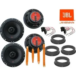 JBL Lautsprecher Set für VW Polo 6 R (09-14) mit Ausbau Werkzeug - Car-HiFi-Lautsprecher Set mit 4 JBL Lautsprechern für optimale Klangleistung im VW Polo 6 R. Inklusive Ausbau Werkzeug und Adapter für einfache Installation.