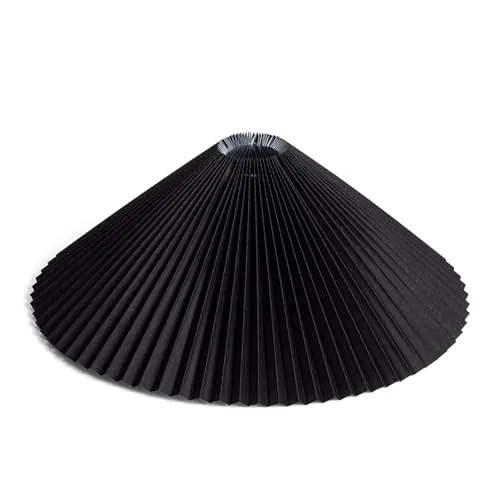 LEDKIA LIGHTING Lampenschirm Stoff Luanda Schwarz in schwarz von Ledkia