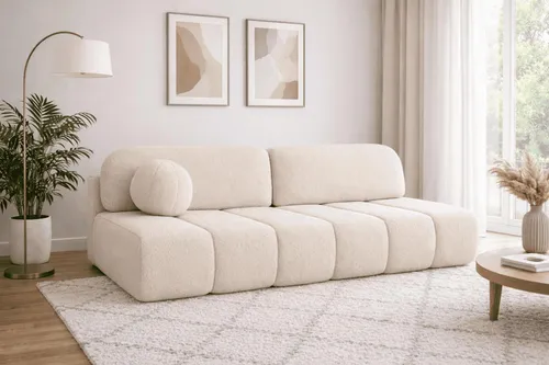 MOEBLO Sofa Fluffy aus Bouclé von Moeblo