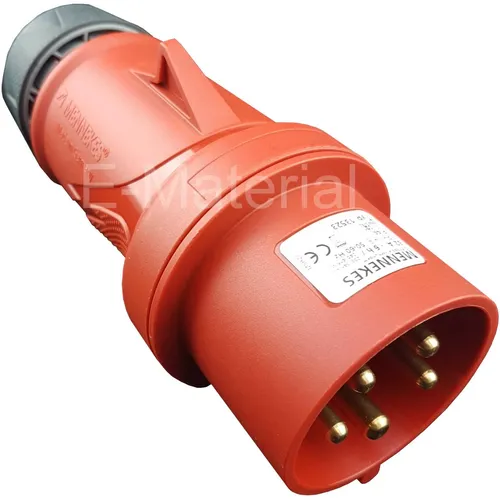 Mennekes 13523 CEE Stecker 5x32A 400V 5p IP44 - Drehstrom - PowerTop