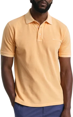 Gant Poloshirt L (52/54) - Elegantes Herren-Shirt - Herren-Shirts aus 100% Baumwolle, in leuchtendem Orange, ideal für einen lässigen Look.