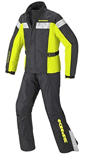 Spidi Touring Rain Kit 2-Teiler Motorrad Regenkombi in gelb von SPIDI