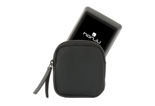 honju Fahrradcomputer Ledertasche für Bosch Intuvia 100, Innentasche für Schlüssel, Schutz vor Kratzern & Schmutz