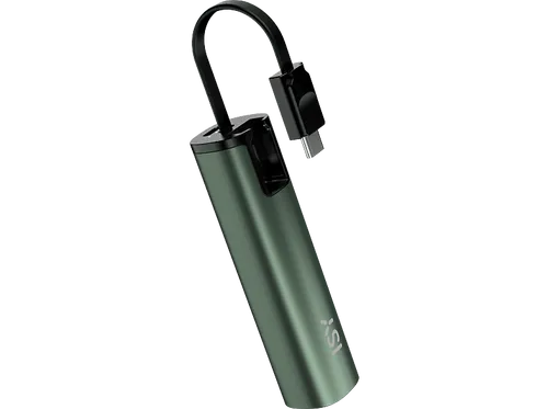 ISY IPP-5100 Mini Powerbank 5000 mAh Grün