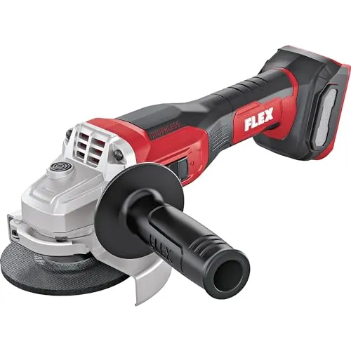 Flex Akku Winkelschleifer 18V Light Duty 125mm - Akku-Winkelschleifer mit 125 mm Durchmesser, ideal für präzise Schleifarbeiten. Leicht mit nur 1,6 kg und leistungsstarker 18 V Technologie für flexibles Arbeiten ohne Kabel.
