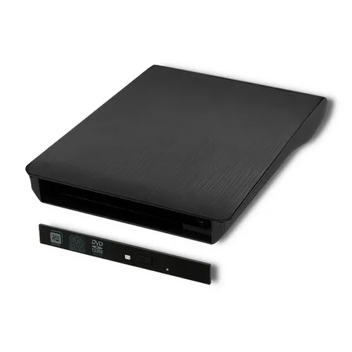 Optical drive case CD/ DVD SATA,USB3.0 9.5mm Qoltec 5901878518657