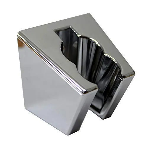 Andreas Dell Wandbrausehalter aus ABS - HD4 – Flexibler Duschkopfhalter, Brausehalter für Badezimmer, Einfache Montage, Korrosionsbeständig, Ideal für Standard- und Handbrausen