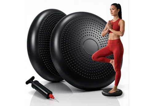 Active Peak Balancetrainer Balance Ballsitz-Kissen mit Luftpumpe - Bewegung im Alltag: Das Balancekissen fördert eine dynamische Sitzhaltung und aktiviert die Tiefenmuskulatur. Ideal für Büro, Homeoffice oder Fitness. Mit individueller Härteeinstellung durch mitgelieferte Luftpumpe.