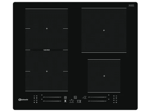 Bauknecht BS 3960F AL Induktionskochfeld autark - Kochfeld 60 cm, mit Boosterfunktion für schnelle Aufheizzeiten und FlexiSpace für flexible Kochzonen. Ideal für moderne Küchen!