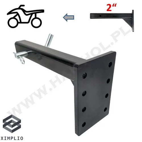 Grund-Montageplatte für Anhängerkupplung Fahrzeuge mit 2 ” - Einschub ATV, QUAD