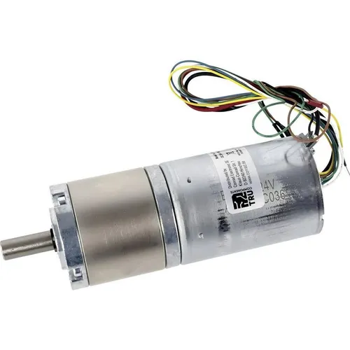 TRU COMPONENTS Gleichstrom-Getriebemotor TC-NPG242048BL - Universeller 24 V/DC Getriebemotor für vielseitige Anwendungen, kompakt und leistungsstark für den zuverlässigen Einsatz.