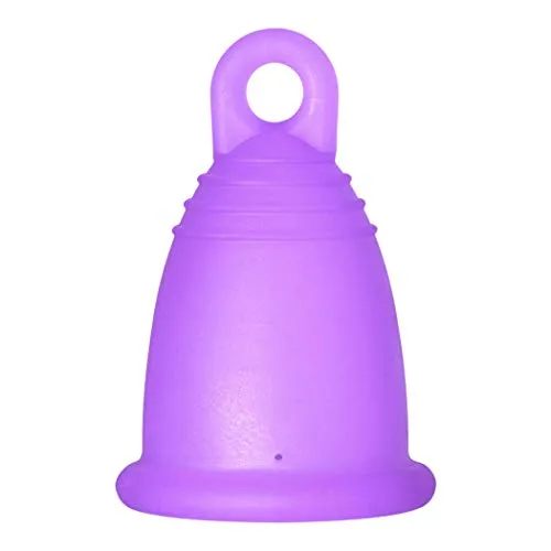 Menstruationstasse Classic, Ring, Violett, Größe S