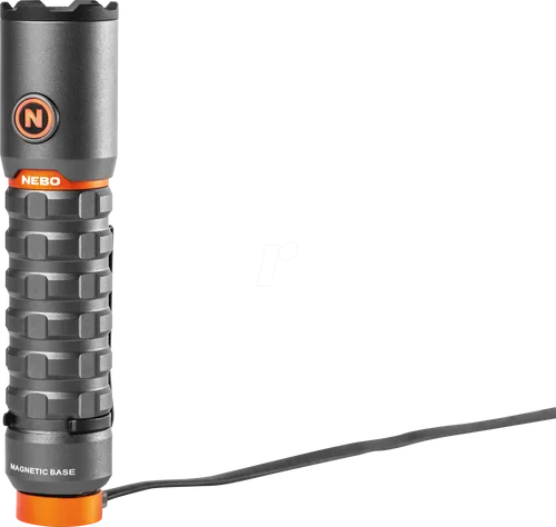 NEBO Torchy 2K Taschenlampe & Arbeitsleuchte - Wiederaufladbar mit 5 Lichtmodi - Taschenlampen: USB-C wiederaufladbar, bis zu 30 Stunden Betriebsdauer und wasserdicht (IPX6) für zuverlässige Beleuchtung unter extremen Bedingungen.