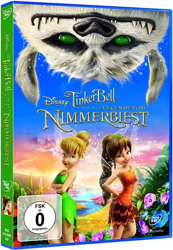 DVD Walt Disney TINKERBELL und die Legende vom Nimmerbiest ++NEU