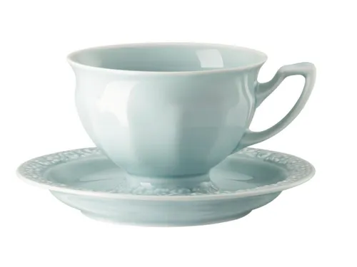 Rosenthal Tasse Maria Pale Mint Kaffeetasse 2-tlg., Porzellan