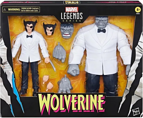 Marvel Legende Serie Flecken und Joe Fixit Actionfigur Wolverine 15.2cm - Action- & Spielfiguren, detailreiche Wolverine Figur aus der Legend Serie, perfekt für Sammler und Fans!