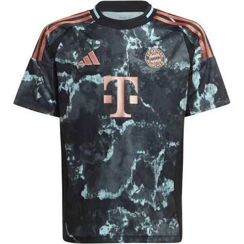 ADIDAS Kinder Trikot FC Bayern München 24/25 Auswärtstrikot - Trikots für Kinder, feuchtigkeitsabsorbierende AEROREADY Technologie sorgt für Trockenheit und Komfort, hergestellt aus 100 % recycelten Materialien.