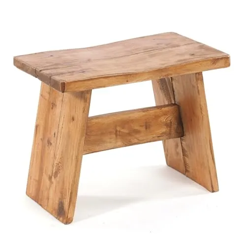 DESIGN DELIGHTS RUSTIKALES SITZBÄNKCHEN SCHEMEL 40