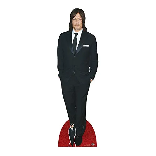 Star Cutouts Ltd Norman Reedus, Karton, Mehrfarbig, 3 x 54 x 183 cm, normal