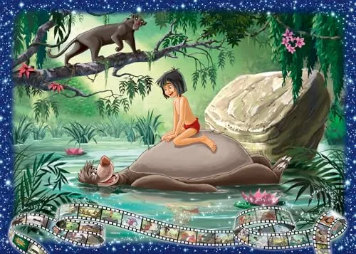 Ravensburger Puzzle 12000318 - Das Dschungelbuch - 1000 Teile Puzzle für Erwachsene und Kinder ab 14 Jahren, Disney Puzzle, Disney Geschenke