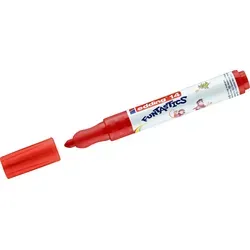 edding Filzstift Fasermaler edding 14 Funtastics ca. 3mm rot rot