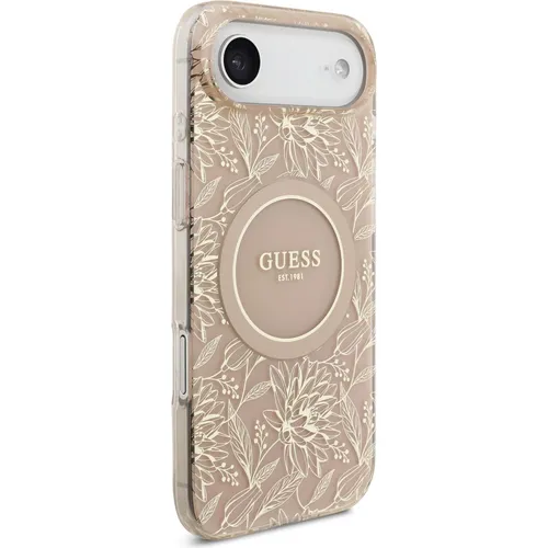 Guess Magsafe IML Case Flowers für iPhone 17 Pro