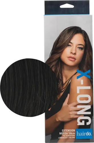 Hairdo Gewellte Extension Schwarz 58cm von Hairdo