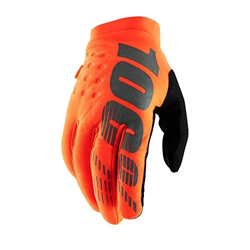 Unbekannt BRISKER Handschuhe Fluo Orange/Schwarz - 2XL