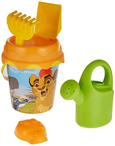 Smoby 7600862044 - Eimergarnitur Die Garde der Löwen, Spiel