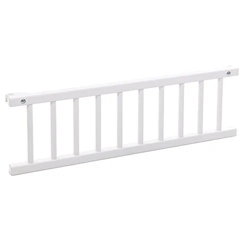 babybay Verschlussgitter für Stubenwagen Original & Midi (weiß) - Baby- & Kleinkindbetten – Sicheres Verschlussgitter für babybay, stufenlos höhenverstellbar und TÜV-geprüft, aus nachhaltigem Buchenvollholz gefertigt.