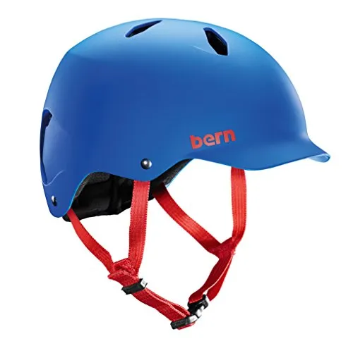 Bern Jungen Helm Bandito EPS Thin Shell, mattblau, Gr. M/L (54,5-57cm)