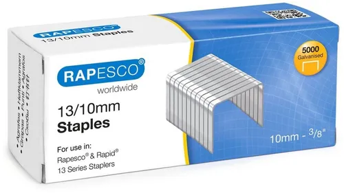RAPESCO Heftklammer Tackerklammern 13/10mm VE=5000 Stück
