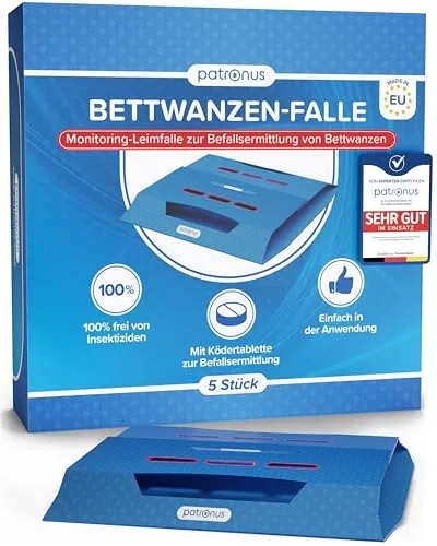 Bettwanzen-Falle [5 Stück]