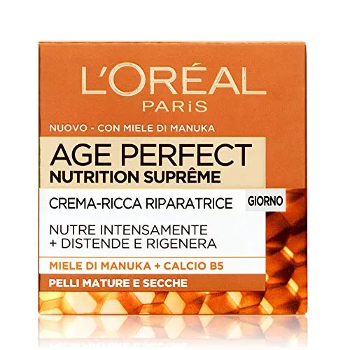 Anti-Falten creme Gesicht age perfect nutrition supreme antirughe e super nutriente paris dermo expertise 50ml