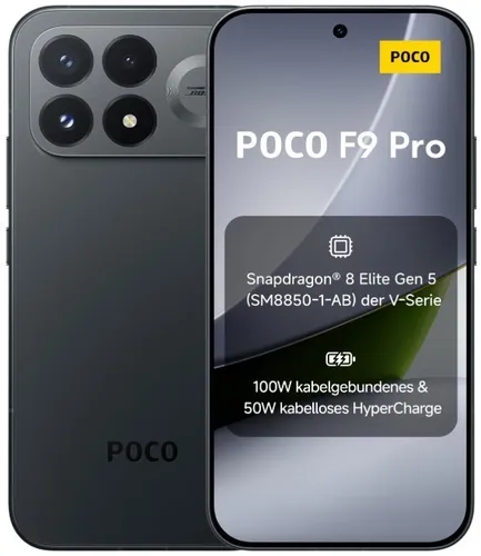POCO F9 Pro 12GB/256GB Schwarz