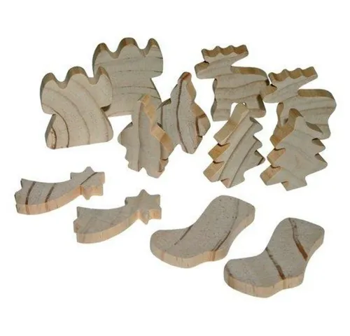 EDUPLAY Experimentierkasten Holzfiguren Weihnachten