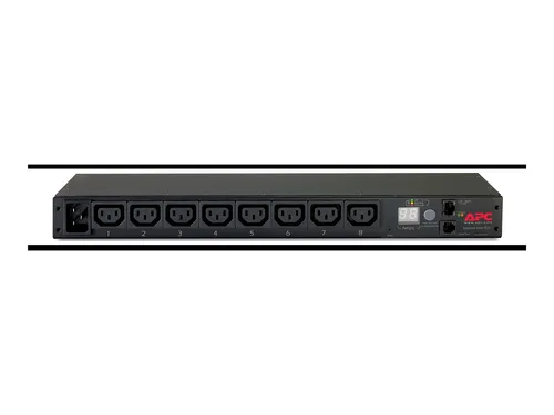 APC Rack PDU Metered 1U 16A 230V (8)C13 AP7821B - Effiziente Stromverteilung - Sonstige Elektroinstallationsartikel mit 8 C13-Anschlüssen, ideal für Rack-Montage und präzise Stromüberwachung.