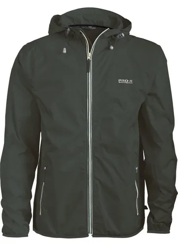 PRO-X Elements Herren Star Jacke (Größe M, grau) - Funktionsjacke, leicht und kompakt verstaubar, ideal für unvorhersehbares Wetter.