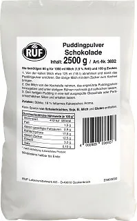 Ruf Puddingpulver Schokolade Beutel 2,5kg