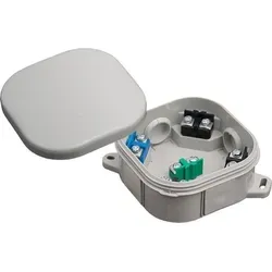 Abzweigdose Verteilerdose IP54 grau 92x92x44 Aufputz Verbindungsdose mit Klemme - Grau