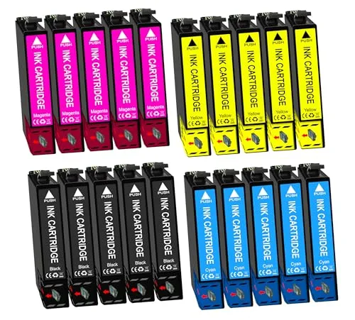 Druckerparadies Druckerpatronen für Epson 604XL – 20er Pack, kompatibel mit XP-2200, XP-2205 & mehr