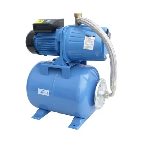Güde 94195 HWW 1300 G Hauswasserwerk - Wasserpumpen, leistungsstarkes Hauswasserwerk mit Druckkessel und Eco Power für effiziente Regenwassernutzung.