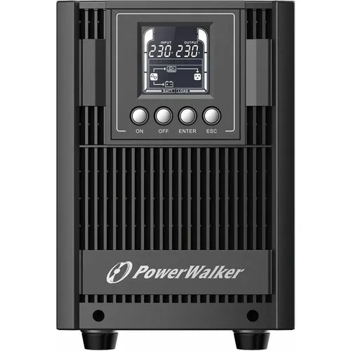 PowerWalker VFI 2000 AT FR - USV für zuverlässigen Stromschutz - USV mit 2000 VA und 1800 Watt, ideal für kritische Systeme. Ausgestattet mit RS-232 und USB für einfache Überwachung und Steuerung.