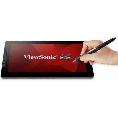 Viewsonic ID1330 PenDisplay Tablet - Grafiktablett mit 13,3 Zoll Full-HD IPS Display, druckempfindlichem Stift und Papierähnlicher Textur für ein realistisches Zeichenerlebnis. Kompatibel mit Windows, MacOS und Android.