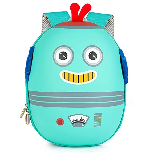 boppi Tiny Trekker Kinderrucksack für Reisen (4 Liter) - Roboter