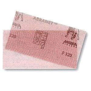 MIRKA Abranet P400 Streifen 81 x 133 mm (50 St) - Schleifscheiben für effizientes Arbeiten, hohe Schleifleistung und optimale Staubabsaugung für saubere Arbeitsumgebungen.
