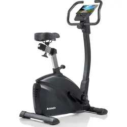 FINNLO Ergometer Exum XTR schwarz - Ergometer für präzises Ausdauertraining, wattgenau einstellbar von 20 bis 400 Watt. Ideal für Einsteiger und Profis, max. Belastbarkeit 150 kg, ergonomisch verstellbar für jeden Körper.